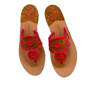 Jack Rogers Flat Cork Sandal Size 9